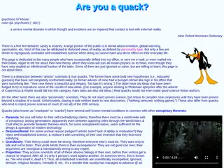 Are you a quack?