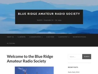 Blue Ridge Amateur Radio Society – W4NYK – Greenville, SC – Est. 1959