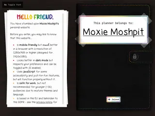 MOXIE MOSHPIT ⚡ Quality MySpace Millennial Cringe