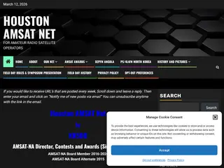 Houston AMSAT Net – For Amateur Radio Satellite Operators