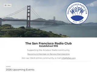 San Francisco Radio Club - Home