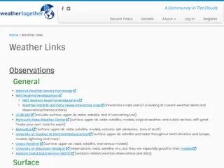Weather Links – WeatherTogether