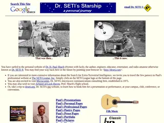 Dr. SETI's Starship: A Personal Journey