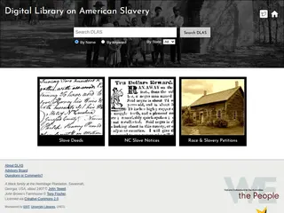 Digital Library on American Slavery
