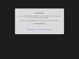 Would you like to enter?