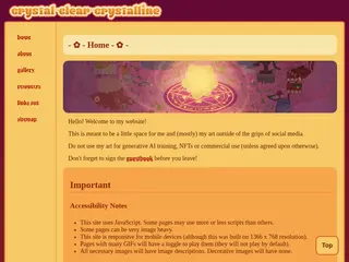 home | CrystalClearCrystalline