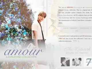 A M O U R // ainna's fanlisting collective