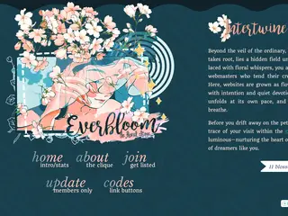 ⌜ everbloom. ⌟       ✿       a clique for floral enthusiasts