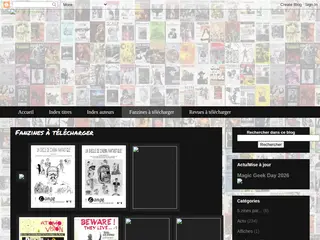 Le Fanzinophile: Fanzines à télécharger