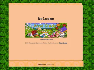 Pixel Glade Splash Page