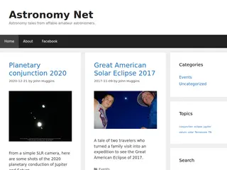 Astronomy articles, forums, listings, and other resources about Astronomy.