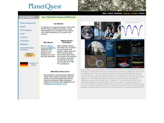 PlanetQuest: A nonprofit organization dedicated to cutting edge research in planet detection and citizen science