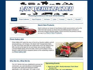 1/87 Vehicle Club Home Page - Welcome!