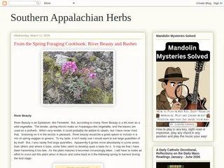 Southern Appalachian Herbs