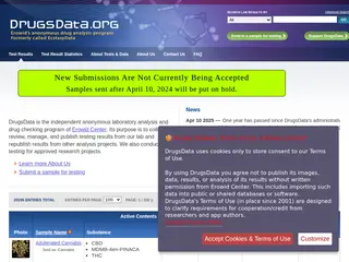 DrugsData.org: Lab Analysis / Drug Checking for Recreational Drugs