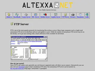 ALTEXXANET - FTP Server