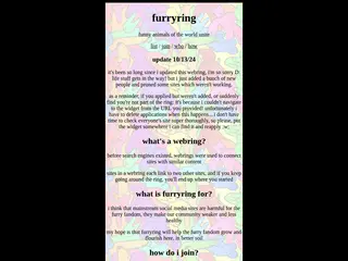 furryring: the furry webring