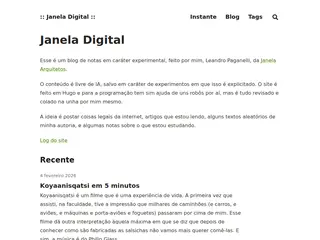 :: Janela Digital ::