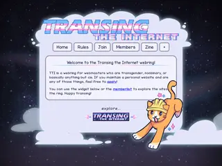 Transing the Internet!