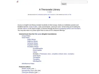 A Theravada Library