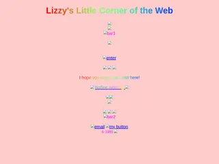 Lizzy's Little Corner of the Web