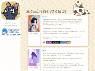 uncoolreisen's cards