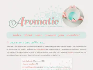 AROMATiC // a clique SCENTED like nostalgia...