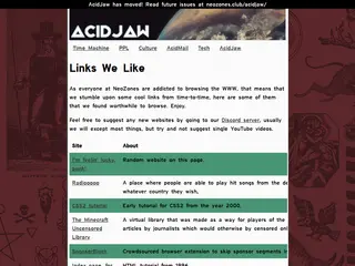 Links We Like :: AcidJaw