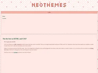 Neothemes - Layouts and Themes for Neocities
