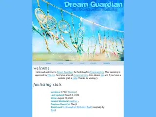 Dream Guardian ~ the DREAMCATCHERS fanlisting