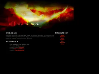 Of Fire and Hope, the fanlisting for Phoenixes (Folklore)