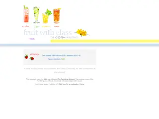 Fruit with Class       { iced tea }