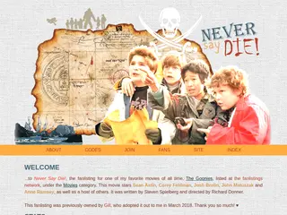 Never Say Die! >> The Goonies Fanlisting
