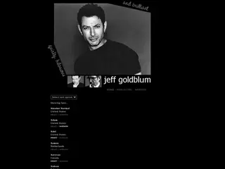 Quirky, Hilarious and Brilliant: Jeff Goldblum Fanlisting