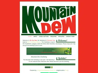 Do the Dew » The Mountain Dew Fanlisting