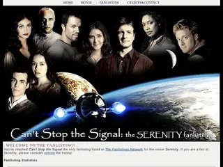 Can't Stop the Signal // the Serenity fanlisting