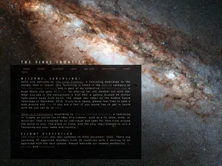 The Final Frontier: The fanlisting for Space.