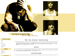 Intoxicating • The Vin Diesel Fanlisting