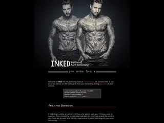 Inked || The Tattooed Men Fanlisting