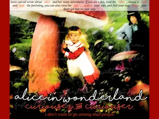 curiouser & curiouser . . . the Alice in Wonderland fanlisting