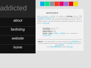 >>> addicted >>> the FANLISTINGS fanlisting