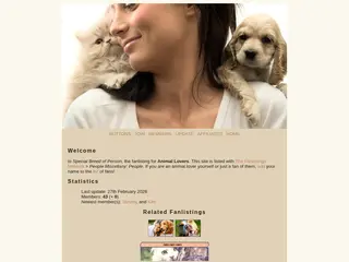 the Animal Lovers fanlisting