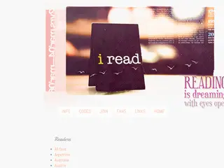 Dreaming With Eyes Open // the Reading fanlisting