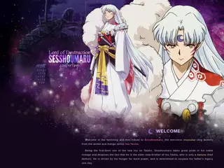     L O R D   o f   D E S T R U C T I O N ~     the SESSHOUMARU (Inuyasha) fanlisting              