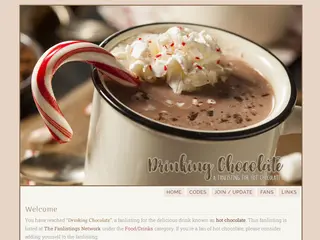 Drinking Chocolate  ||  Hot Chocolate fanlisting