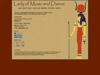 Hathor: Lady of Music and Dance