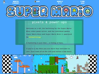 1-UP . . . the Super Mario Bros fanlisting