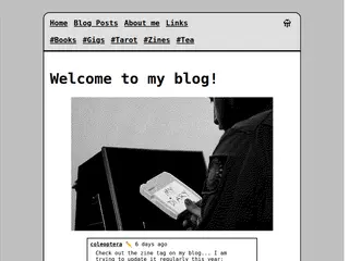Welcome to my blog!