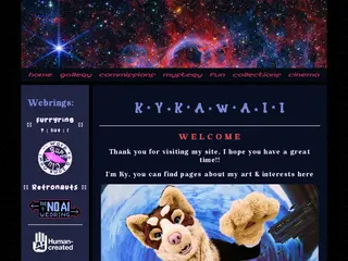 It's Ky's Website!