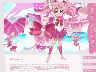 Pink Sugar // Chibiusa (Sailor Chibi Moon) Fanlisting // Version 8